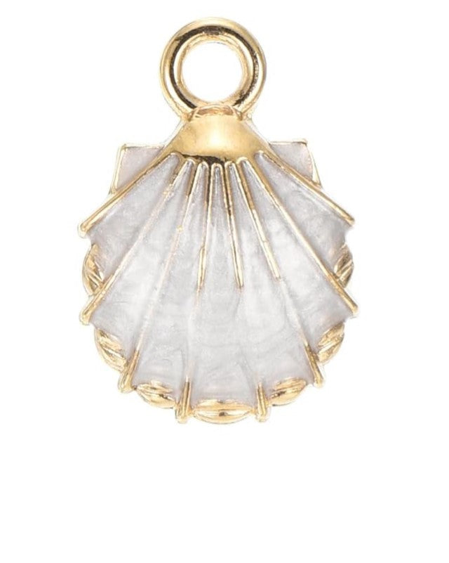 Gold Plated Shell Charm