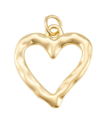 Gold Heart Charm