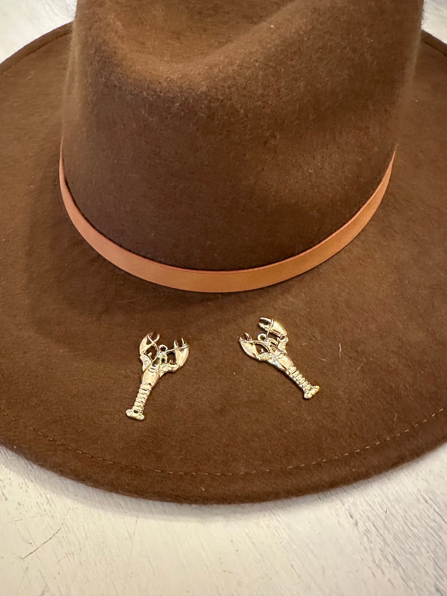 Gold Plated Lobster Charm