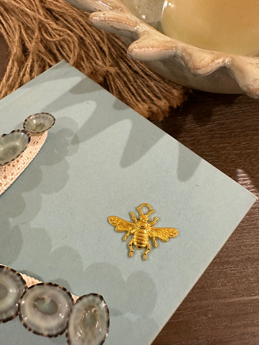 Gold Plated Large Bee